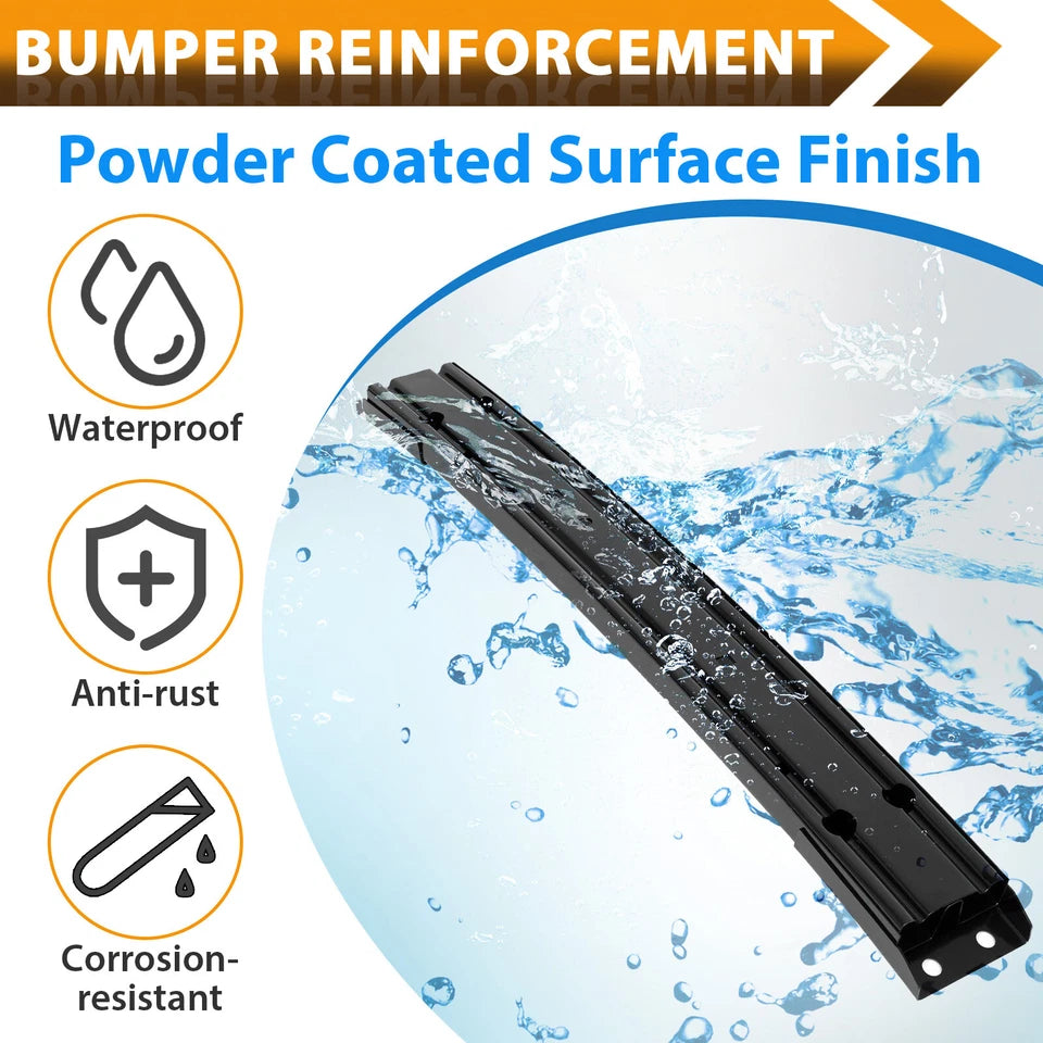 Front Bumper Reinforcement Impact Bar For Ford Mustang 2015-25 2023 W/o Tow Hook