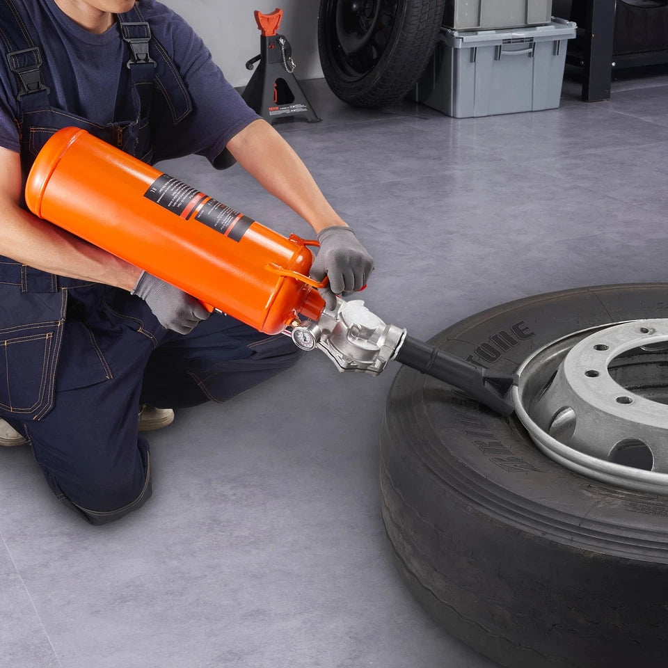 Tire Bead Seater 8L/2.1 Gal Air Blaster Portable Trigger Seating Inflator