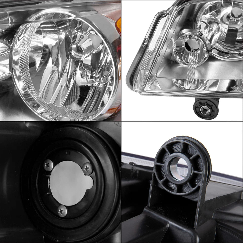 2Pcs Headlight For 2008-2016 Chrysler Town&Country 2011-2020 Dodge Grand Caravan