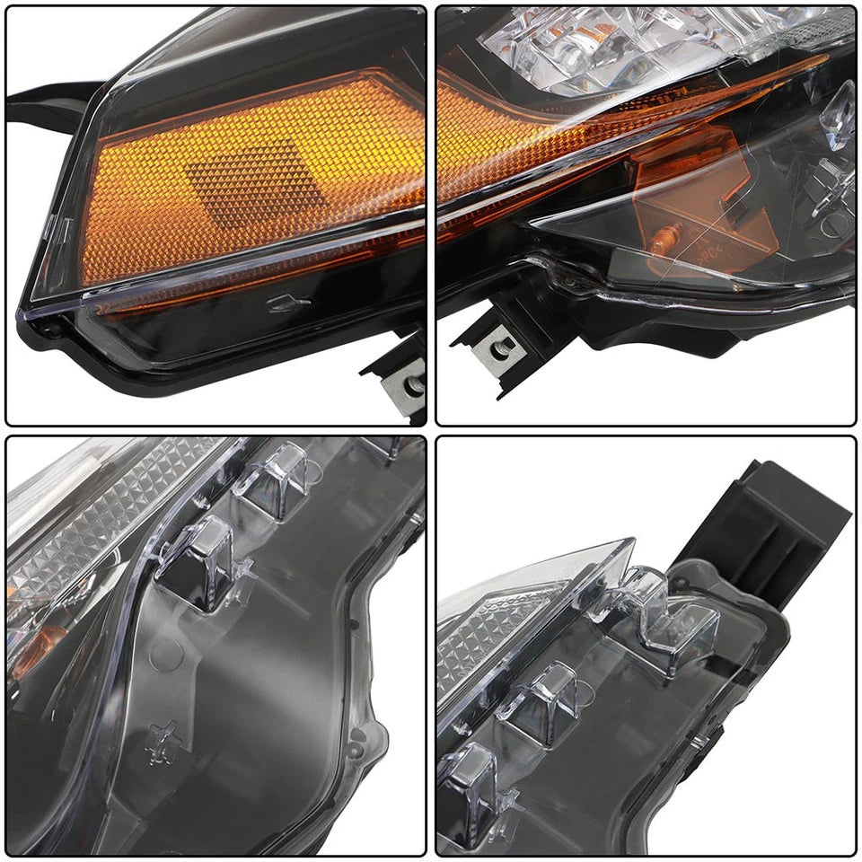 Pair Chrome Headlights For Toyota Corolla L Le Eco 2017-2019 Halogen Left+Right