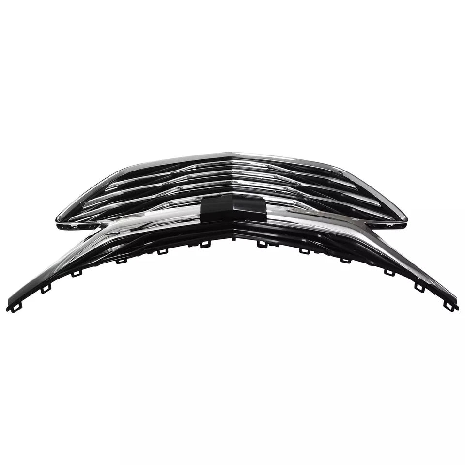 For Chevrolet Chevy Malibu 2019-2025 Front Upper&Lower Grille W/Chrome Trim 3PCS