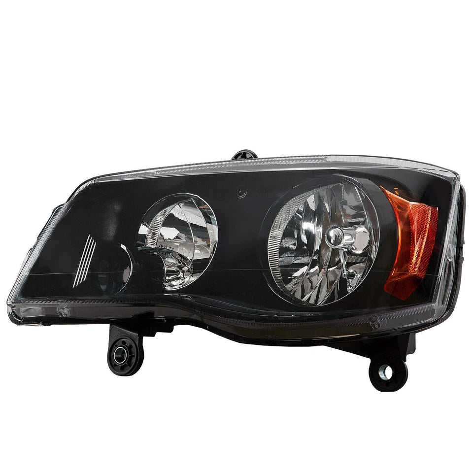 2Pcs Headlight For 2008-2016 Chrysler Town&Country 2011-2020 Dodge Grand Caravan