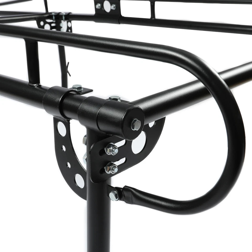 1000 LBS Adjustable 58"-69" Universal Truck Bed Ladder Rack Lumber Utility Kayak