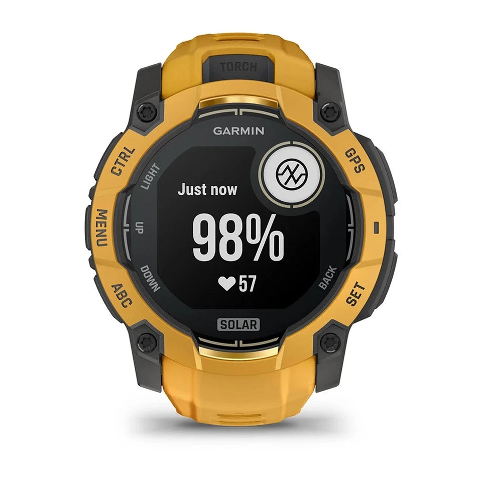 Garmin Instinct 3 - 50 mm GPS Smartwatch SOLAR Sunburst