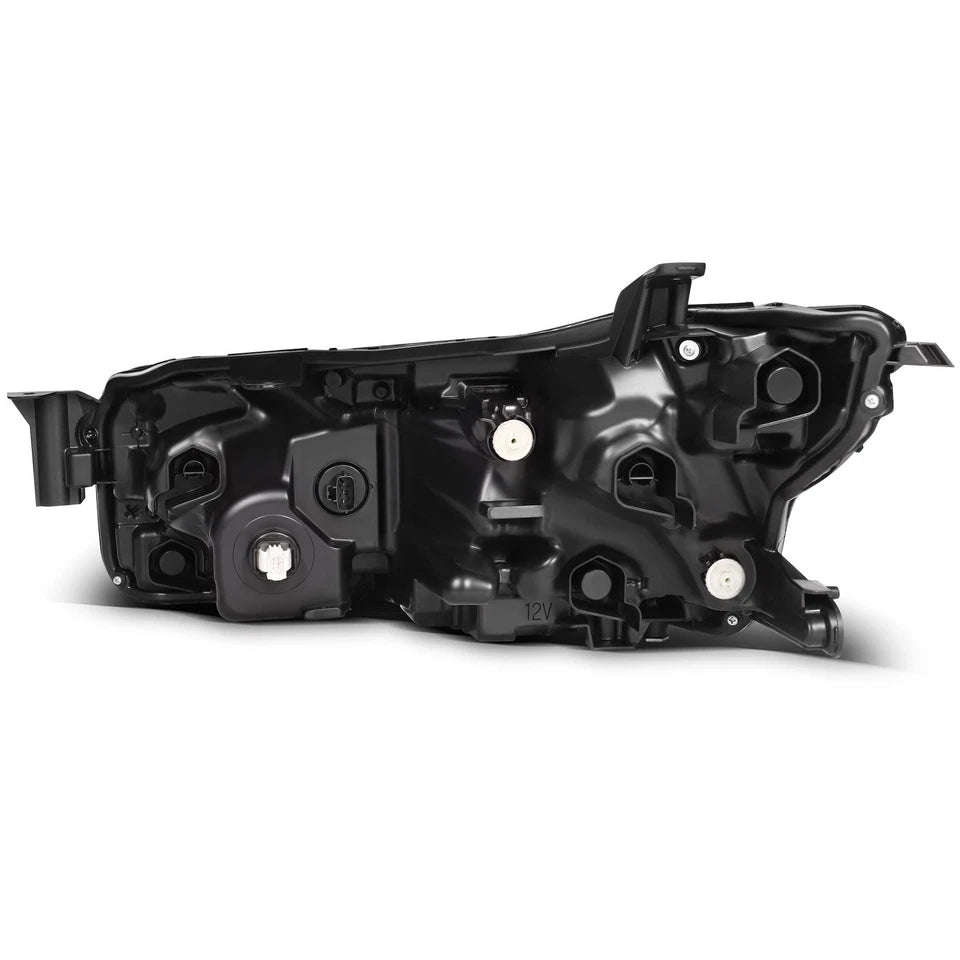 Pair Kit Projector LED Headlights w/Bulbs For Toyota Camry SE 2.5L Black Amber