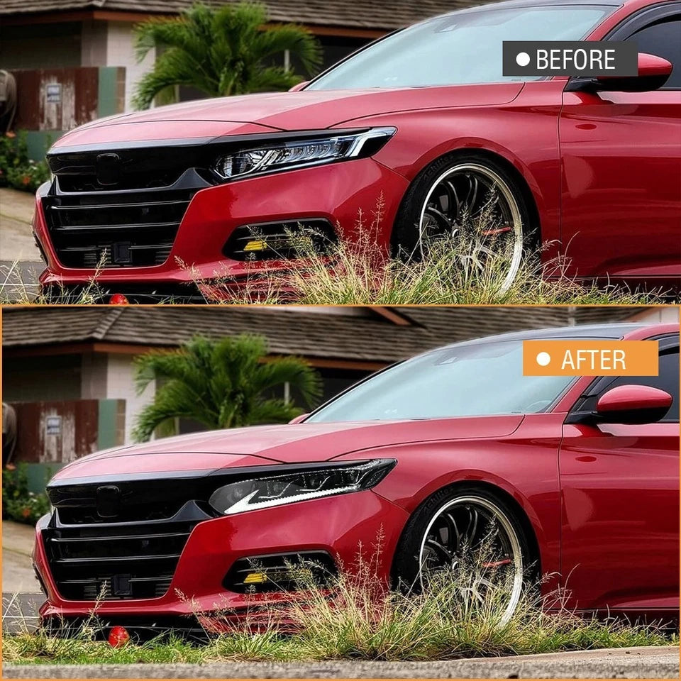 For 2018-2022 10th Gen Honda Accord Sedan LED Headlights Headlamp Sequential DRL