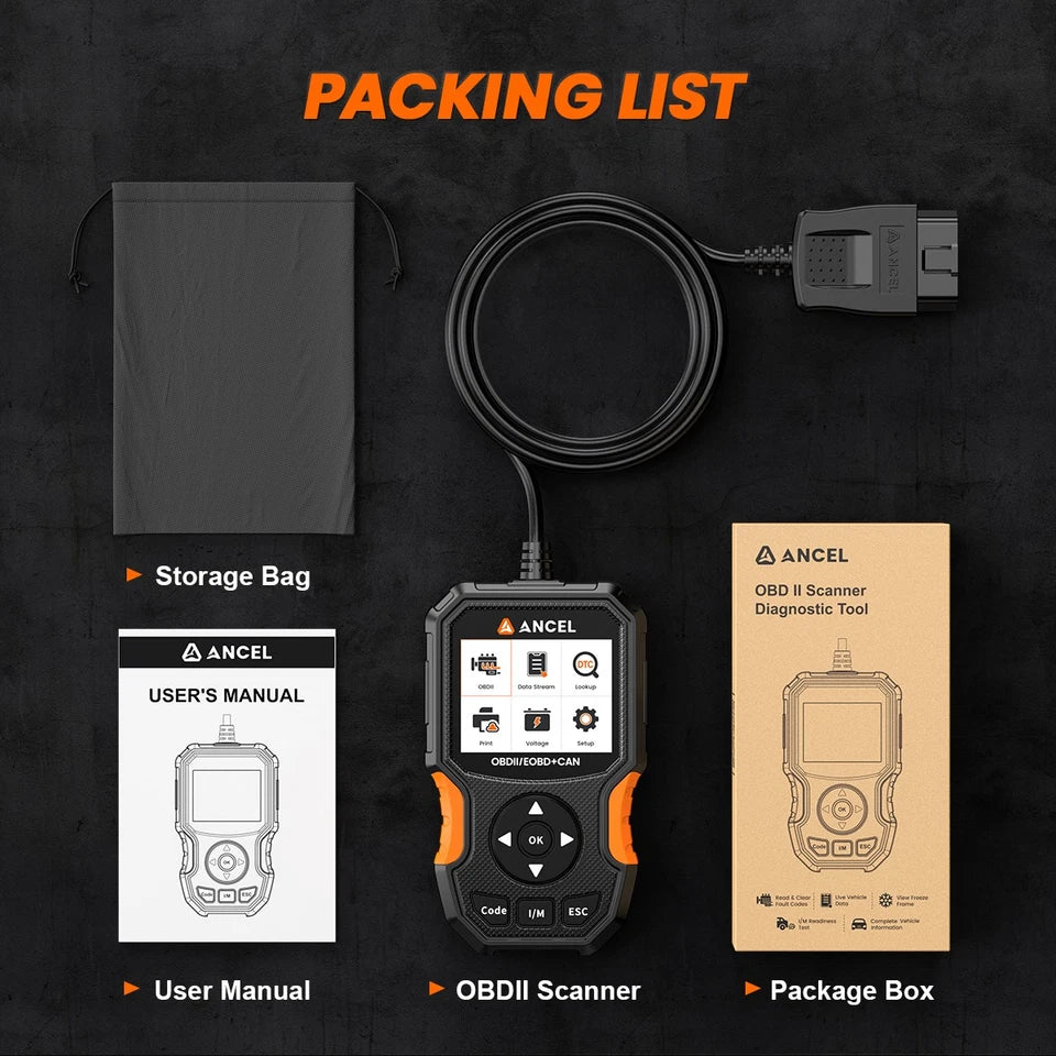 Universal OBD2 Scanner Code Reader Car Diagnostic Scan Tool Check Engine Fault
