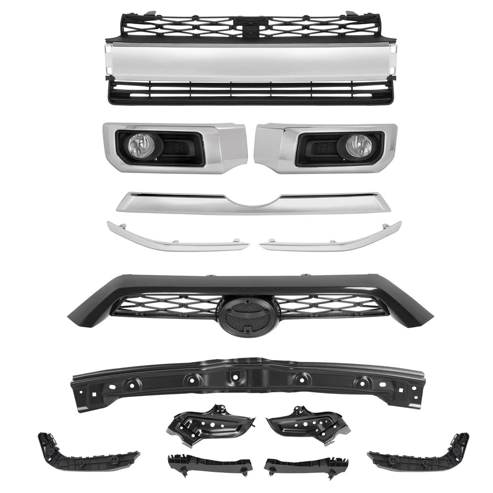 Fit Toyota 4Runner Limited 2014-2020 Front Bumper Body Kits & Grille Combo Set