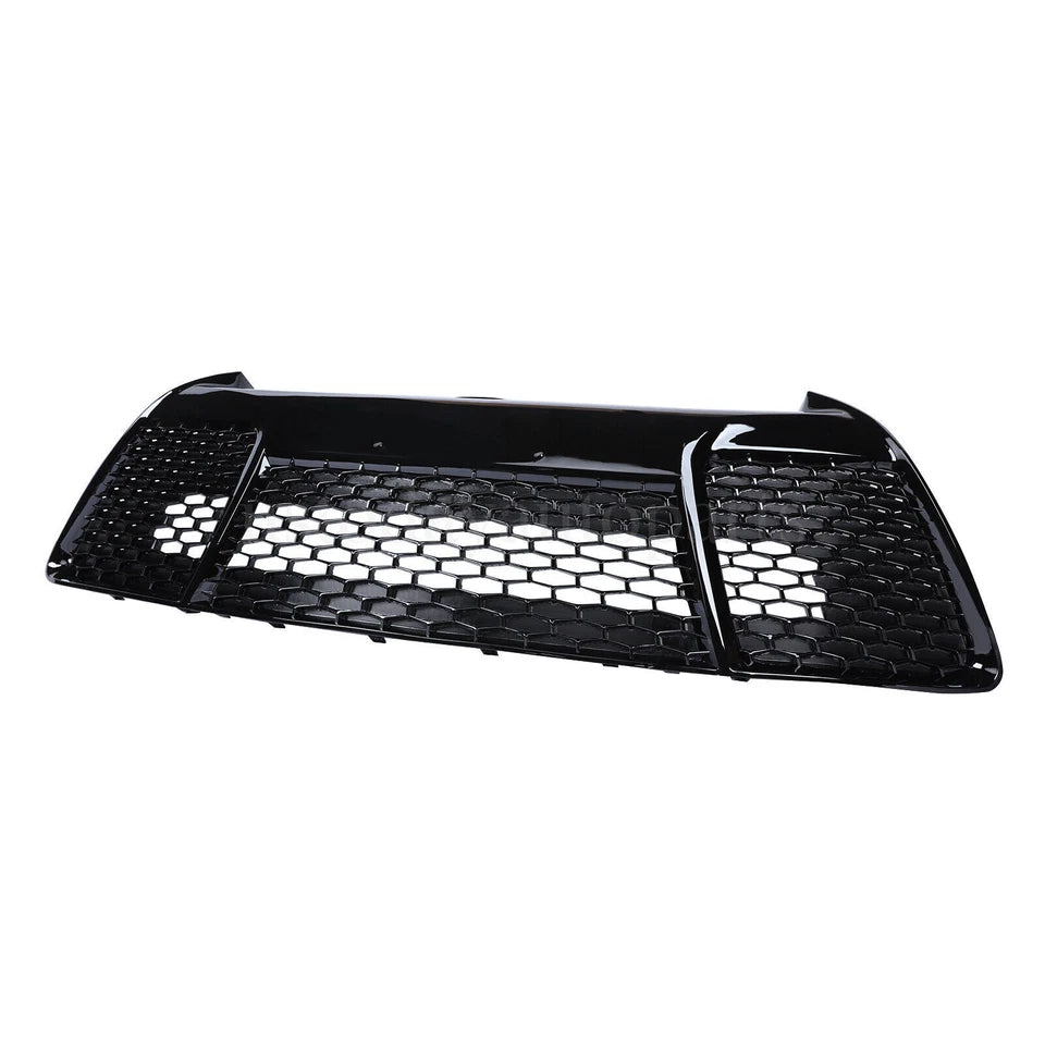 Front Bumper Cover+Upper Lower Grille For 2015 2016 2017 Toyota Camry