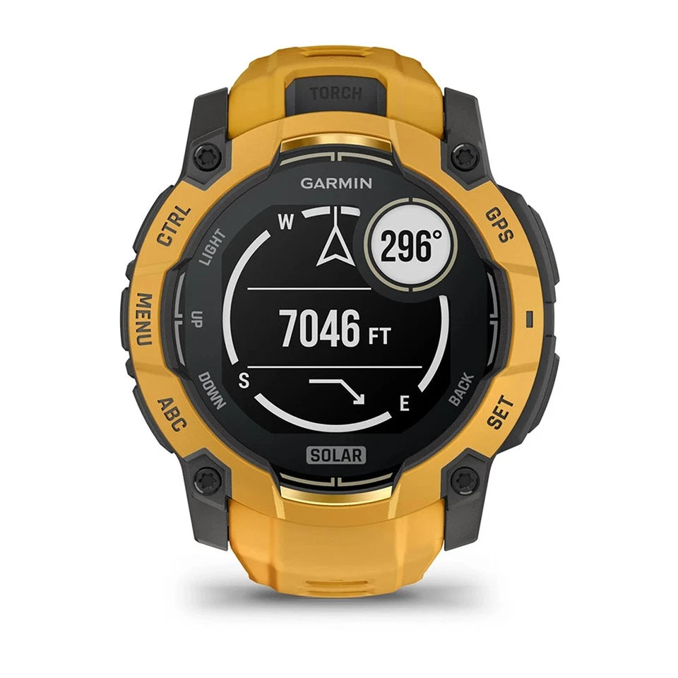 Garmin Instinct 3 - 50 mm GPS Smartwatch SOLAR Sunburst