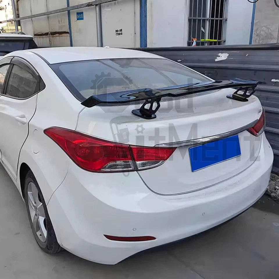 55"x8" Glossy Black GT STYLE Rear Trunk Wing Spoiler For Honda Civic Coupe 06-11