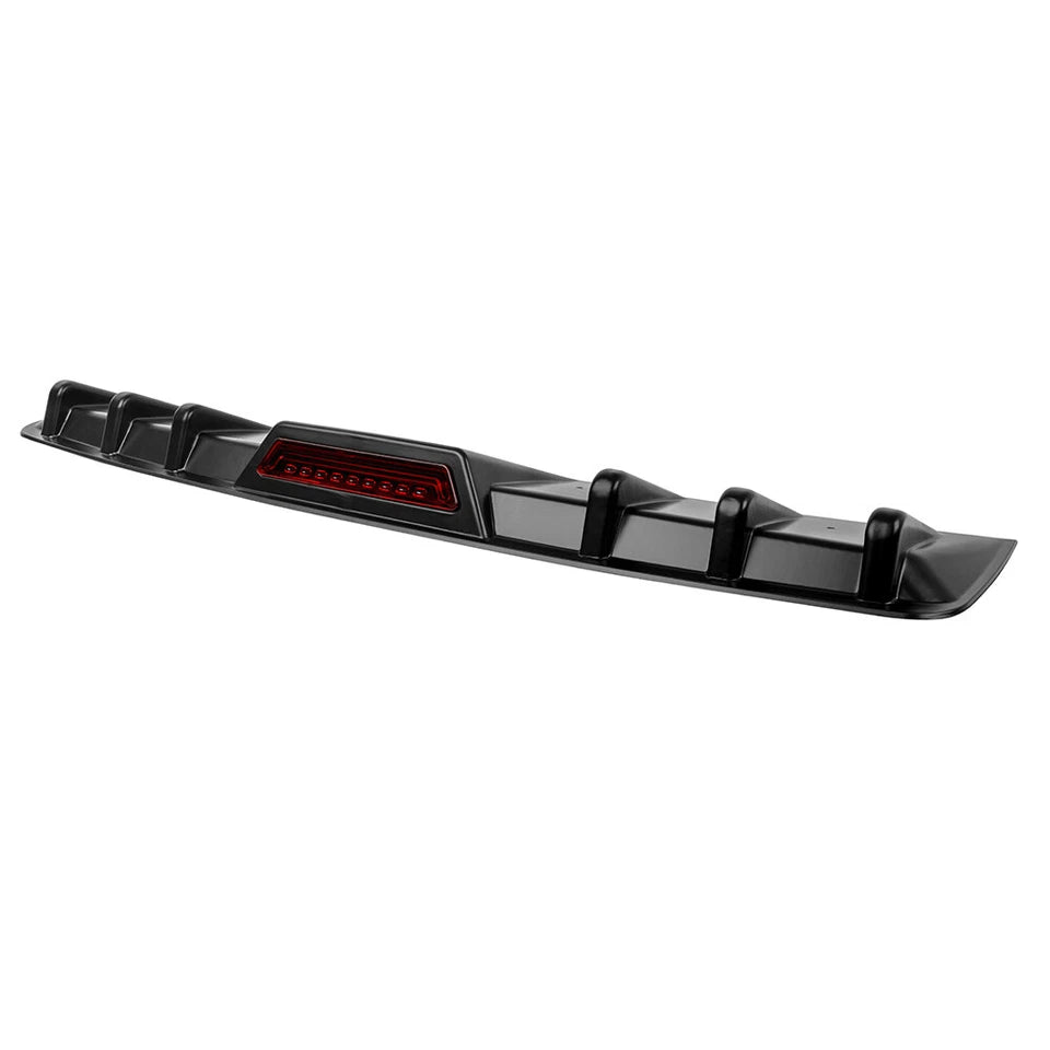 For Lexus IS250 IS350 Sedan Car Rear Lip Bumper Valance Diffuser Spoiler Black