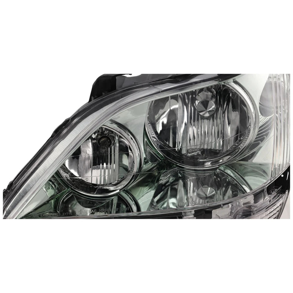 Halogen Headlight Assembly Set of 2 For 2001-03 Lexus RX300 LH and RH with Bulb