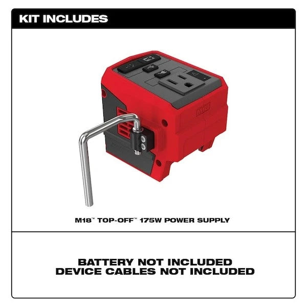 Milwaukee Tool 2846-20 M18 Top-Off 175W Power Supply (Tool Only)