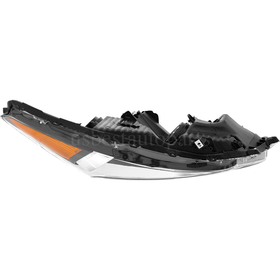 Headlight Headlamp Assembly Pair Driver Passenger For Honda Accord 2008-2012