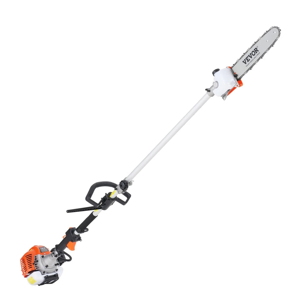 6-in-1 Multi-Functional Trimming Tools Gas Hedge Trimmer 33CC Weed Eater