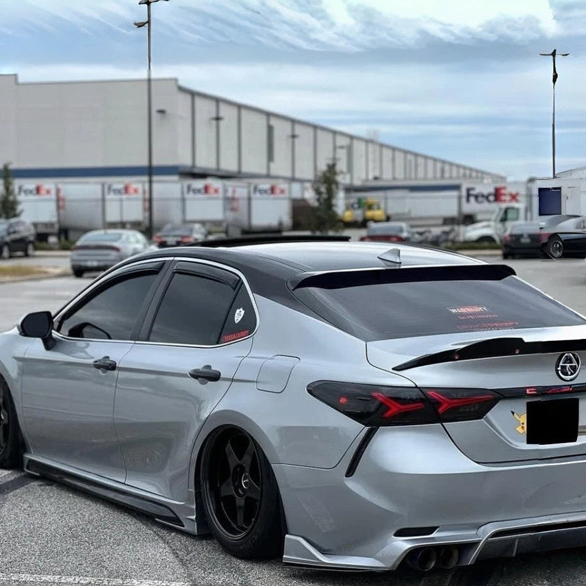 Smoked LED Tail Lights for Toyota Camry 2018-2024 Sedan W/ Sequential Assembly