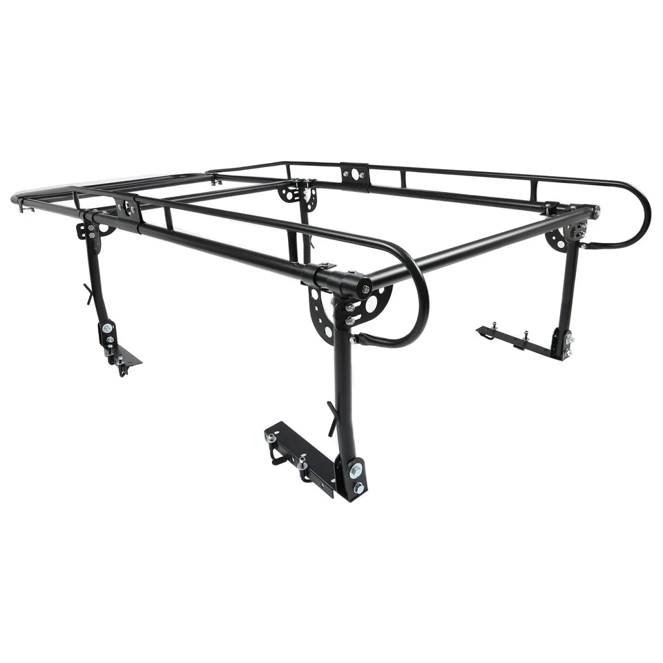 1000 LBS Adjustable 58"-69" Universal Truck Bed Ladder Rack Lumber Utility Kayak
