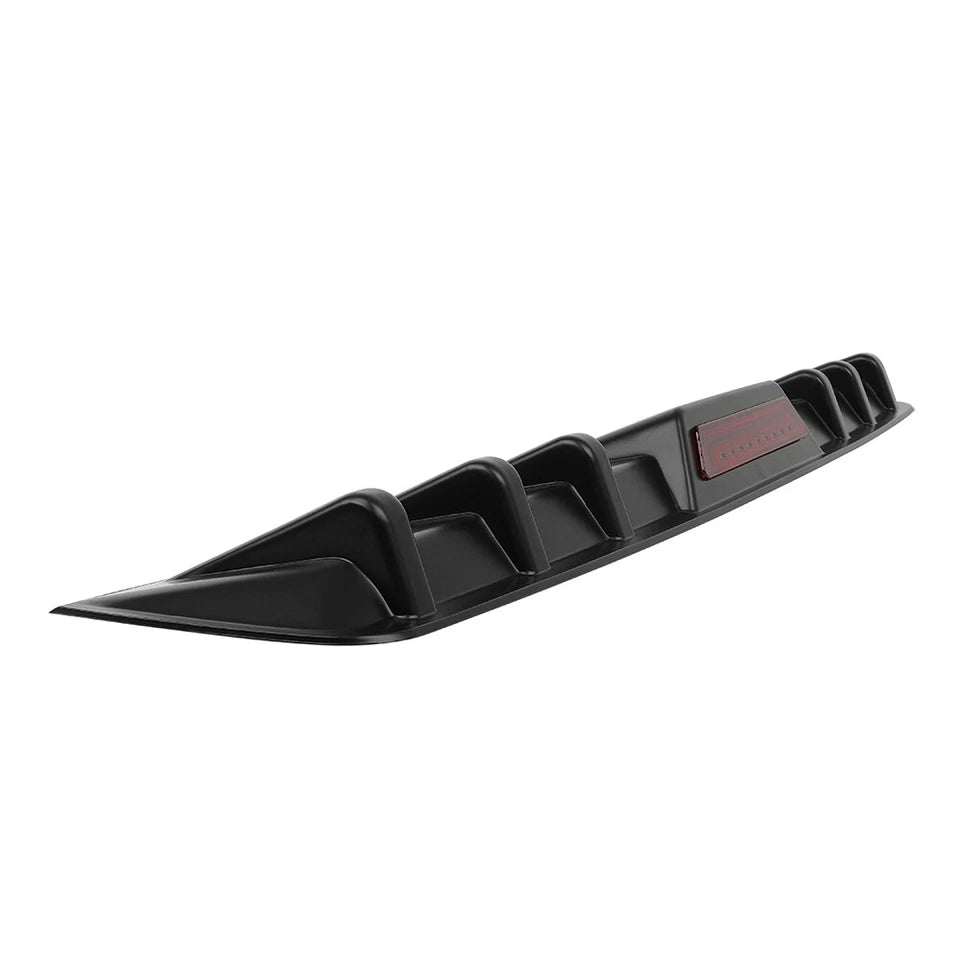 For Lexus IS250 IS350 Sedan Car Rear Lip Bumper Valance Diffuser Spoiler Black