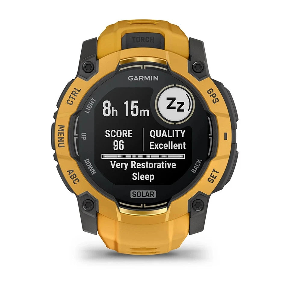Garmin Instinct 3 - 50 mm GPS Smartwatch SOLAR Sunburst