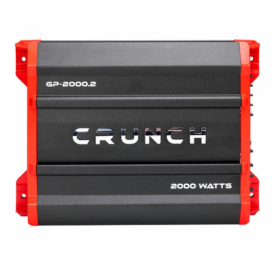 Crunch GP-2000.2 Ground Pounder 2000 Watt 2-Kanal Verstärker Auto-Stereo-Verstärker