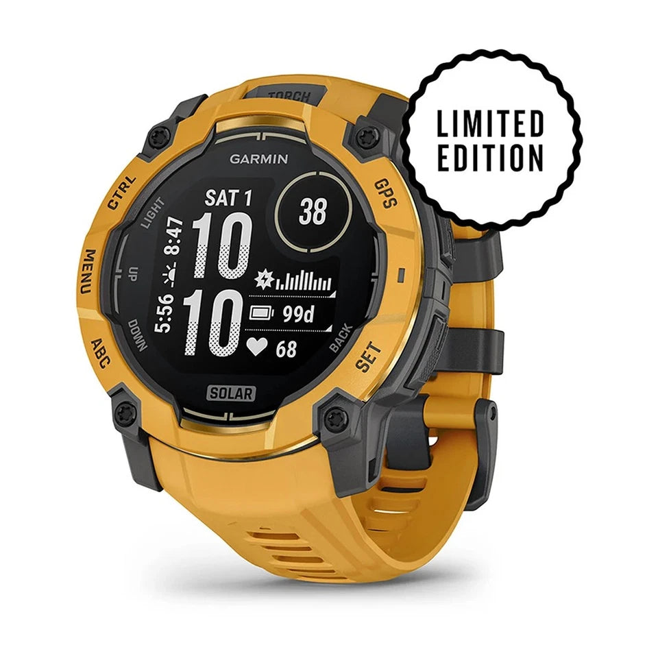 Garmin Instinct 3 - 50 mm GPS Smartwatch SOLAR Sunburst