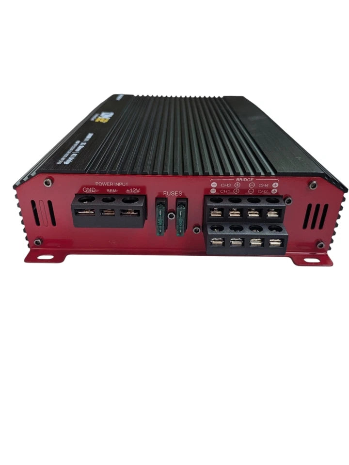 DM22 DM-3000.4D 4-Channel Car Audio Amplifier 3000W Max Range Amp New