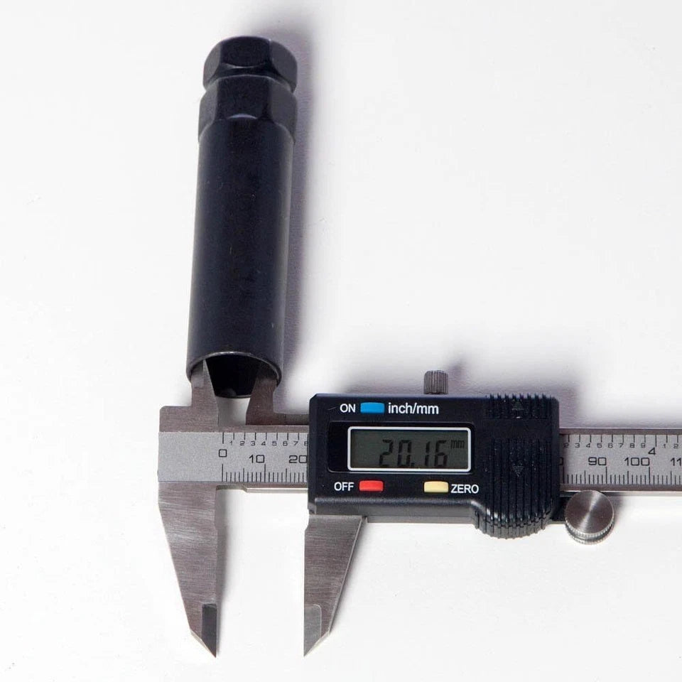 Circuit Performance Black 6 Point Spline Drive Lug Nut Tool For Trucks Suvs