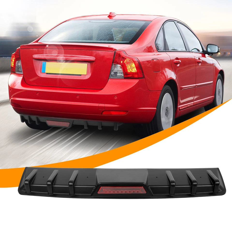 For Lexus IS250 IS350 Sedan Car Rear Lip Bumper Valance Diffuser Spoiler Black