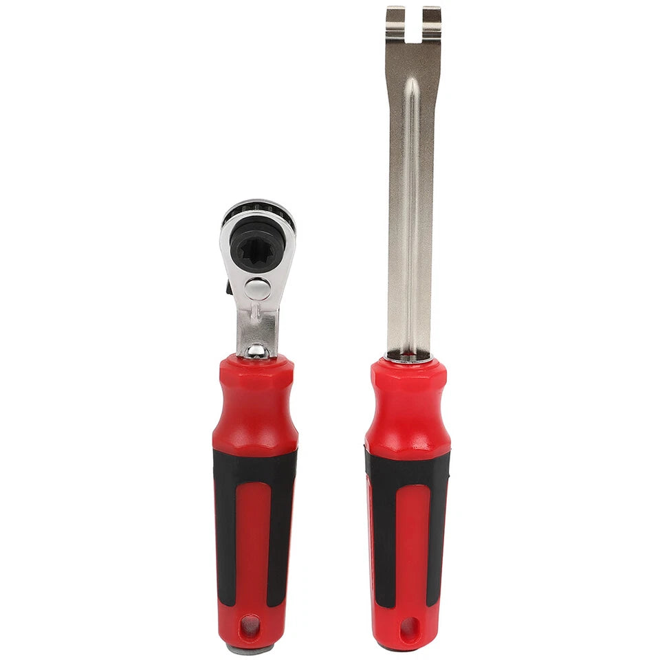 Automatic Slack Adjuster Release Hand Tool Set Adjust 5/16" Ratchet Wrench Brake