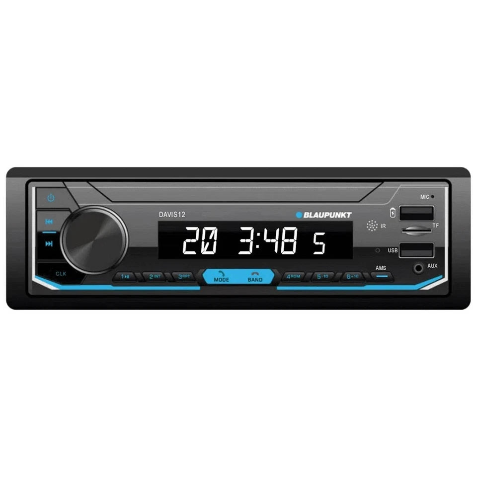 Blaupunkt Single DIN Car Stereo Bluetooth Receiver with USB AM/FM Aux SD Input