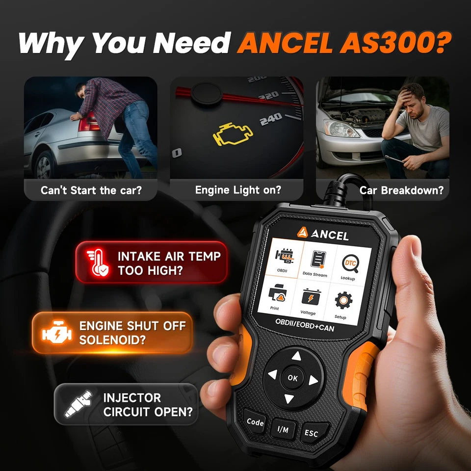 Universal OBD2 Scanner Code Reader Car Diagnostic Scan Tool Check Engine Fault