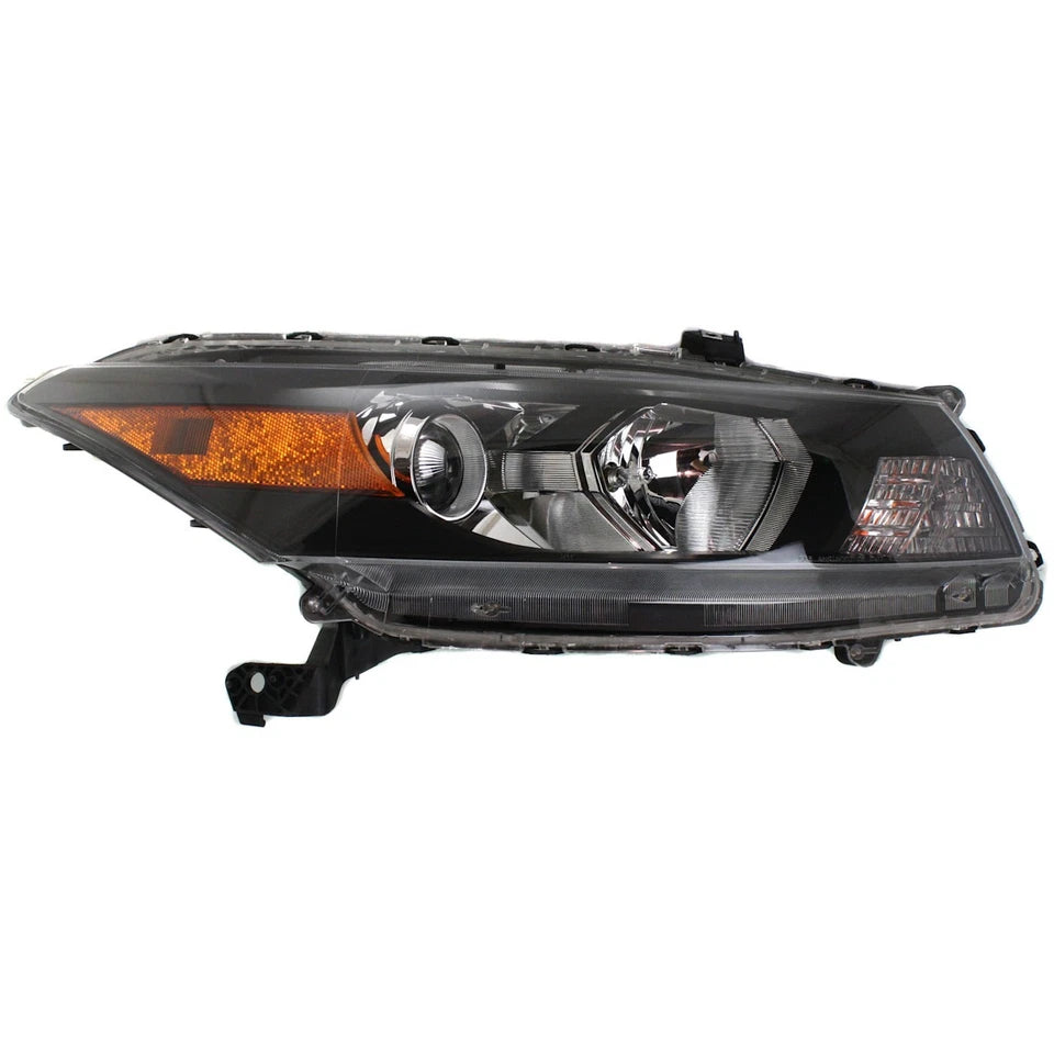 Headlight Kit For 2008-2010 Honda Accord Left and Right Side Halogen Set of 3