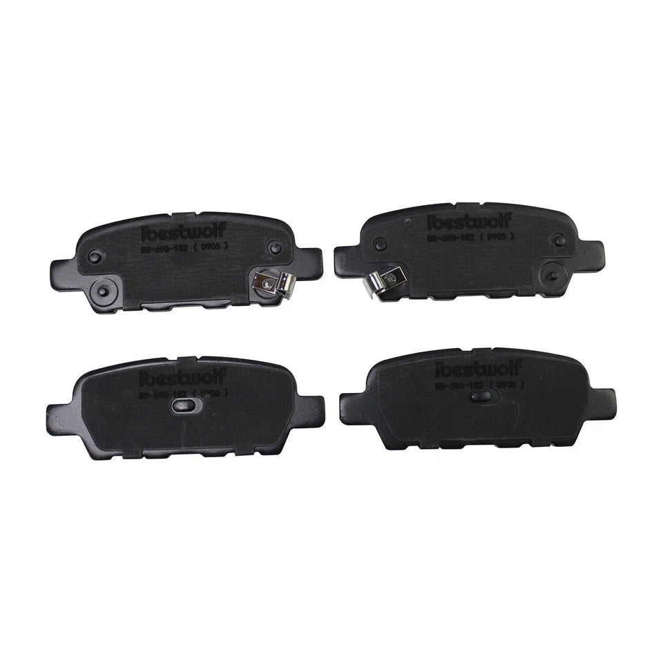 Rear Ceramic Brake Pads for Nissan Altima Rogue Maxima Murano Sentra G35 G37 Q50