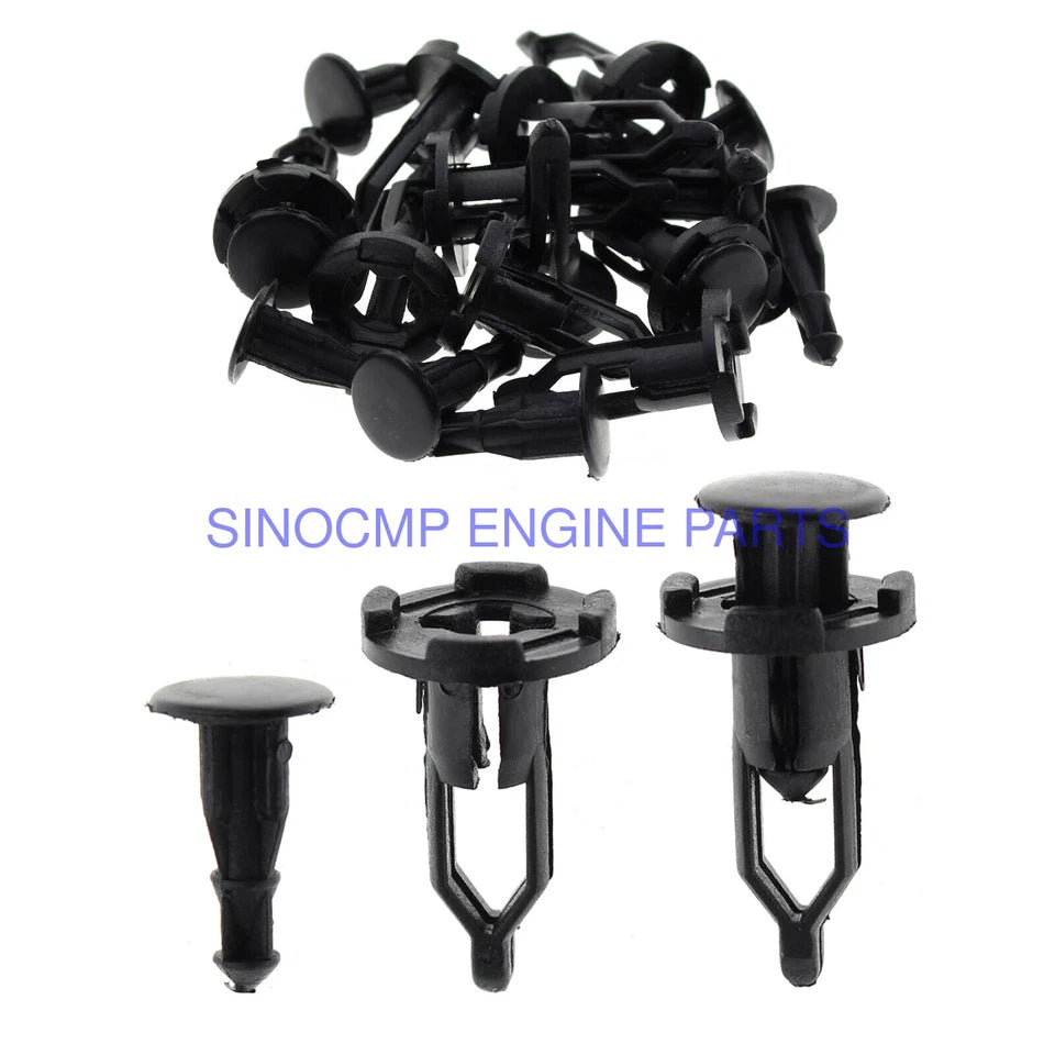 Set of 40 pcs Car Body/Bumper Push Pin Rivet Retainer Trim Moulding Clip Parts