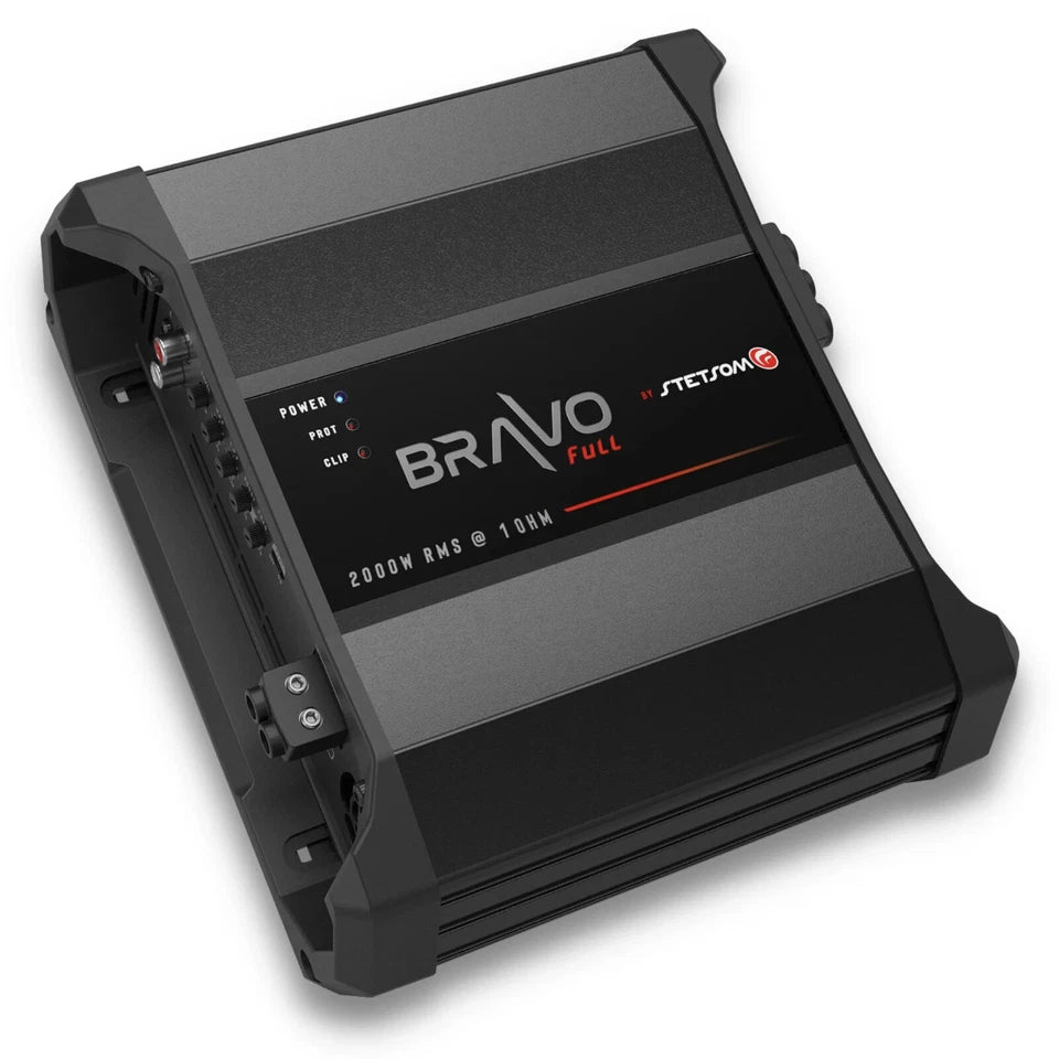Stetsom BRAVO FULL 2K 1-Ohm Digital Full-Range Car Audio Amplifier 2000 Watts